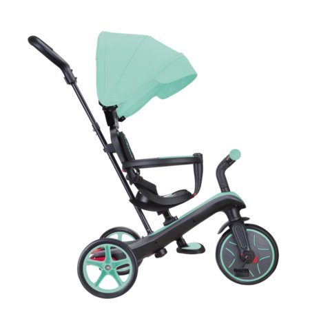 GLOBBER triratukas Trike Explorer 4in1, mėtinis, 632-206-2 632-206-2