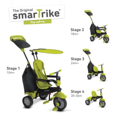 SmarTrike Glow triratukas, žalias, 6950800 