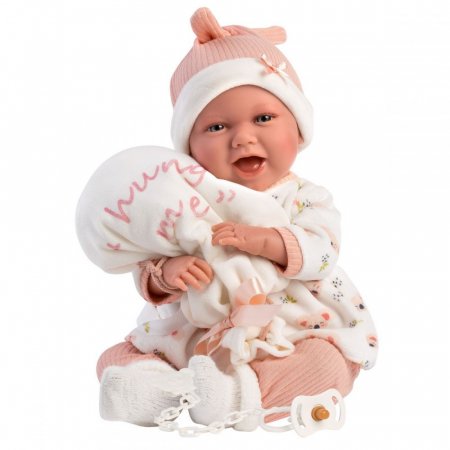 LLORENS kūdikis su balionėliu, 42 cm, 74096 74096