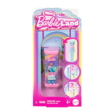 BARBIE Land Color Reveal mini siurprizas marškinėlių serija, asort., JCR15 