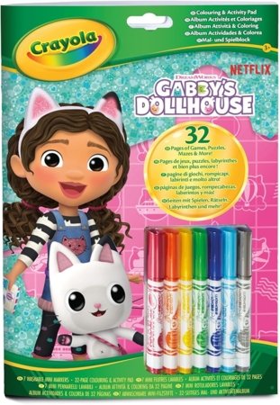 CRAYOLA kūrybinis rinkinys Gabby's Doll's House, 04-7024G 