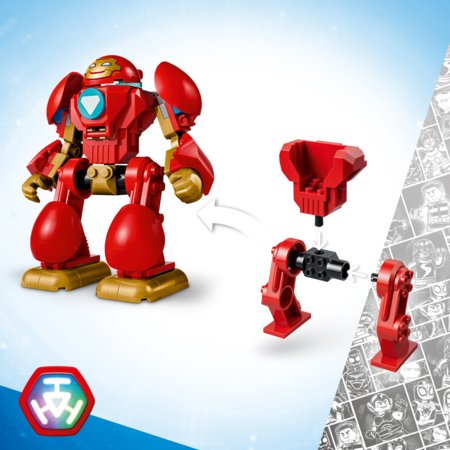 11209 LEGO® ǀ Marvel „Iron Man and His Awesome Friends“ Altronas prieš Geležinį žmogų 