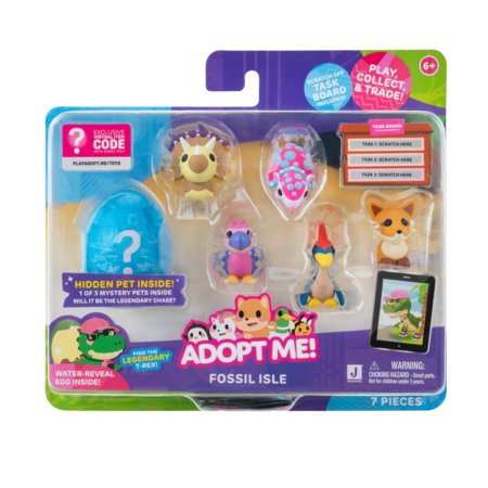 ADOPT ME figūrėlių rinkinys Pets Multipack Fossil Isle W3, AME0063 