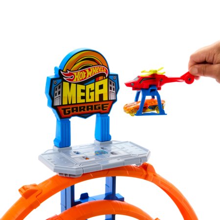 HOT WHEELS rinkinys – Mega garažas su kilpomis, JBM74 