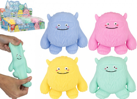 Antistresinis žaislas sniego žmogus asort., 549247