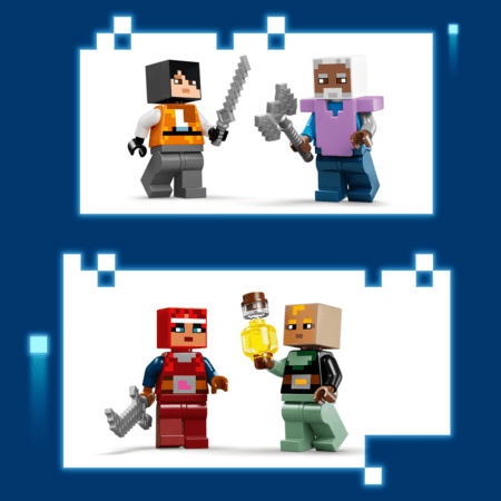 21591 LEGO® Minecraft® Pakeistojo prižiūrėtojo mūšis 
