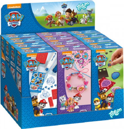 TOTUM PAW PATROL mini kūrybinis rinkinys, 725003/ 725010/ 725027 725003/ 725010/ 7250