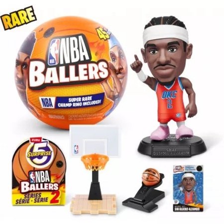5 SURPRISE miniatiūrų rinkinys NBA Ballers, 2 serija, asort., 77678GQ2 