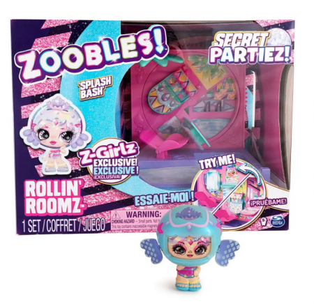 ZOOBLES žaidimų rinkinys, 2 serija Secret Partiez Splash Bash, 6064355 6064355