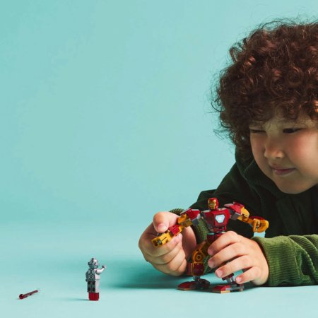 76307 LEGO® Super Heroes Marvel Geležinio žmogaus robotas prieš Altroną 