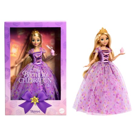 DISNEY PRINCESS lėlė Auksaplaukė, gimtadienio šventė, HYC38 