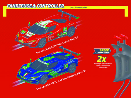 CARRERA GO racing set Ferrari Power Racing, 20062575 