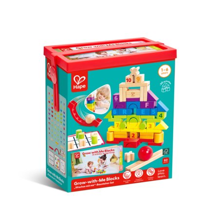 HAPE kaladėlės Grow-With-Me, E0533A 