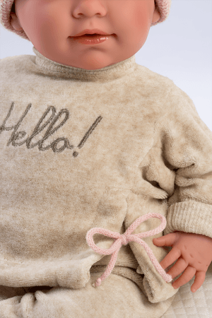 LLORENS Crybaby kūdikis su paglave, 74020 74020