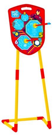 STAMP Iron Man žaislinis lanko ir strėlių rinkinys su taikiniu, IM725616 