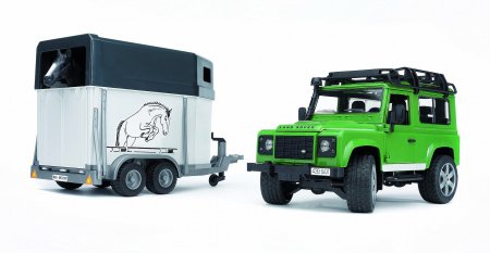 BR Džipas Land Rover Defender su priekaba žirgams, 02592 02592
