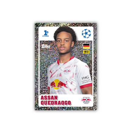 TOPPS lipdukai Champions League 2025 Eco Pack, 24+6vnt., 5053307074491 