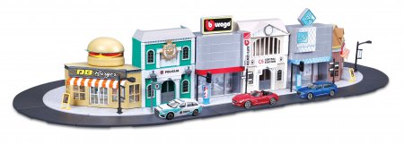 BBURAGO 1:43 policijos nuovada su Lietuvos Policijos automobiliu Bburago City, 18-31502 18-31502