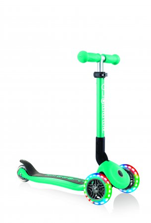 GLOBBER paspirtukas Junior Foldable Light, tamsiai žalias, 437-107 437-107