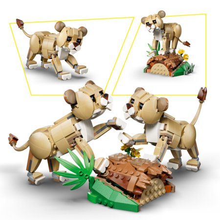 31386 LEGO® Creator Laukiniai gyvūnai: didingasis liūtas 