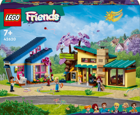 42620 LEGO® Friends Olio Ir Peizlės Šeimų Namai 