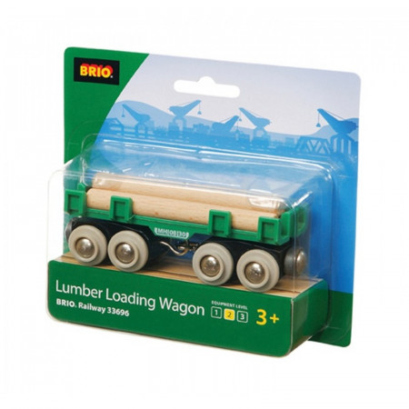 BRIO vagonas medienai vežti 33696 33696
