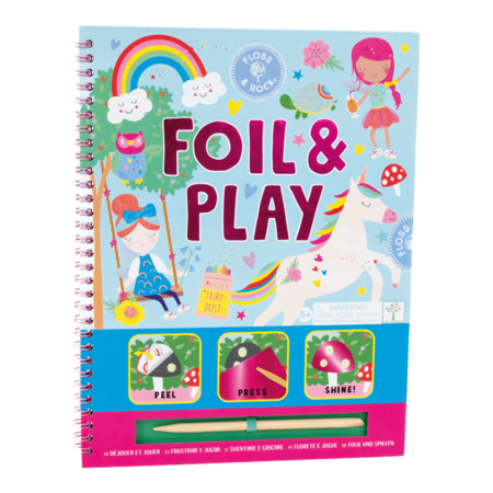 FLOSS AND ROCK Žaidimas blizgink su folija, Vaivorykštės fėja, 49P6048 