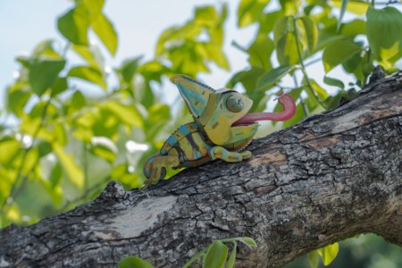 MAKEBUG 3D popierinė delionė Chameleon, MB-D-0050 