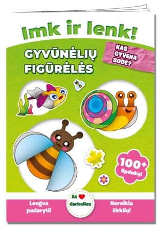 Gyvūnėlių figūrėlės Imk ir lenk, 9786090509388 