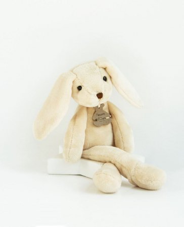 DOUDOU ET COMPAGNIE minkštas triušis SWEETY 40 cm, HO2145 HO2145
