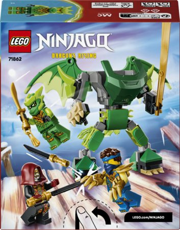 71862 LEGO® NINJAGO® Lloyd drakono-roboto kovos rinkinys 