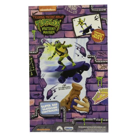 TMNT nuotolinio valdymo riedlentė su figūrėle Half Pipe Leonardo, 71034 71034