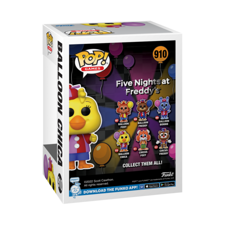 FUNKO POP! vinilinė figūrėlė: Five Nights at Freddy’s - Balloon Chica, 67626 