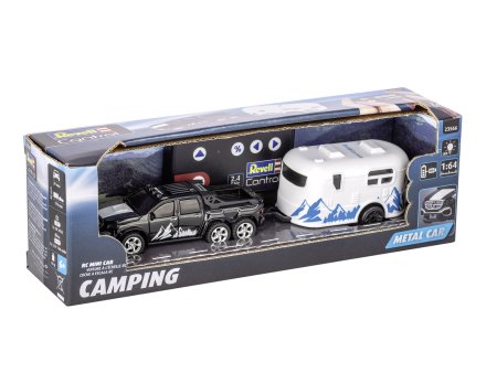 REVELL mini RC automobilis su kemperiu, 23566 