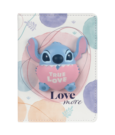 STITCH užrašų knygelė Squishy 3D, 75248PTR 