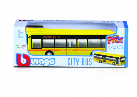 BBURAGO autobusas City Bus, 19 cm, 18-32102 18-32102