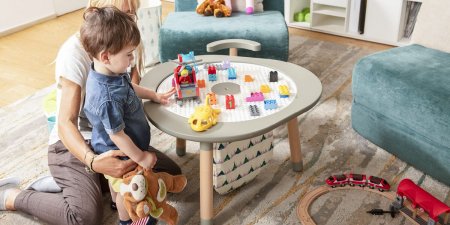 STOKKE daugiafunkcis žaidimų stalas MUTABLE, white, 581703 581703