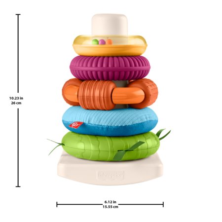 FISHER-PRICE Bokštelis supk ir statyk jutiminis, HXK47 