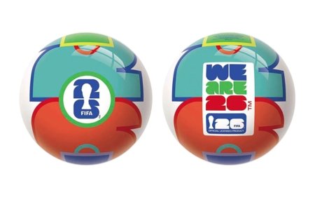 MONDO FIFA World Cup futbolo kamuolys, 22 cm, 26099 