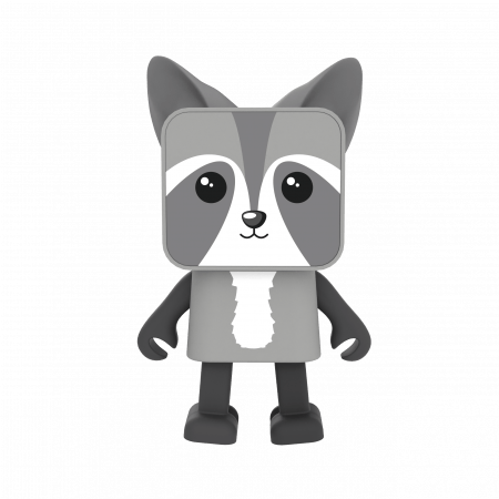 MOB DESIGN garsiakalbis Dancing Animal Raccoon, DA-22-02 DA-22-02