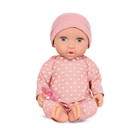 LULLABABY lėlė kūdikis su rožine pižama, LBY7216Z 