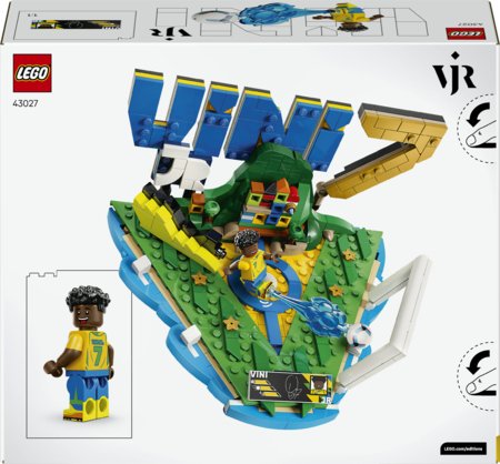 43027 LEGO® Editions Vini Jr. – svarbiausi futbolo įvykiai 