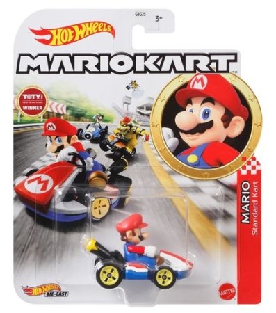 HOT WHEELS Mario Kart automodeliukas Mario, GBG26 GBG26