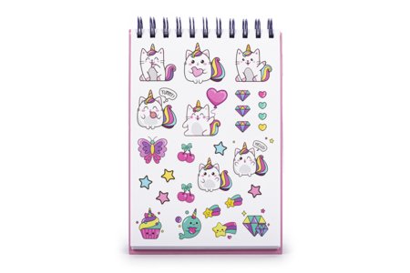 DREAM POP užrašinė su spalvotais rašikliais, vienaragiai, K30301-33014 