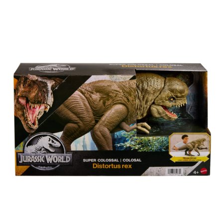 JURASSIC WORLD SUPER COLOSSAL interaktyvus dinozauras D. rex, JKG95 