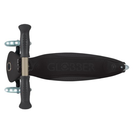 GLOBBER paspirtukas Go Up Deluxe Lights 360°,  juodas, 699-320 