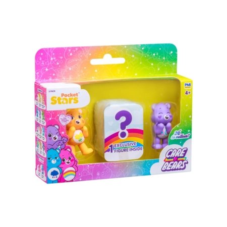 CARE BEARS figūrėlių rinkinys, 3 vnt., asort., CB2021 