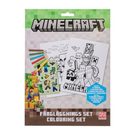 MINECRAFT spalvinimo rinkinys, 166506853 