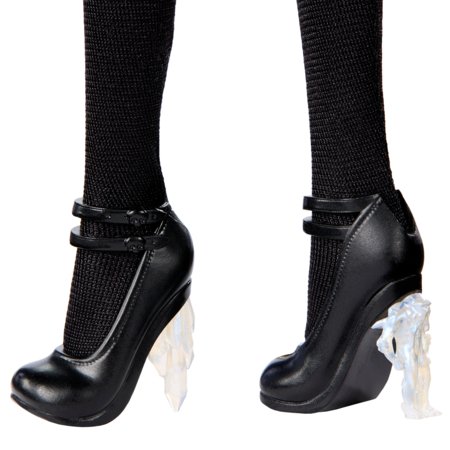 MONSTER HIGH X WEDNESDAY lėlė Trečiadienė juoda suknele, HXJ03 