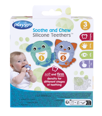 PLAYGRO kramtukas Soothe and Chew asort., 188759 